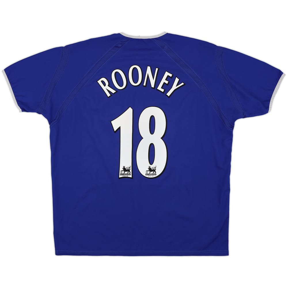 2003-04 Everton Home Shirt Rooney #18 - 7/10 - (XL)
