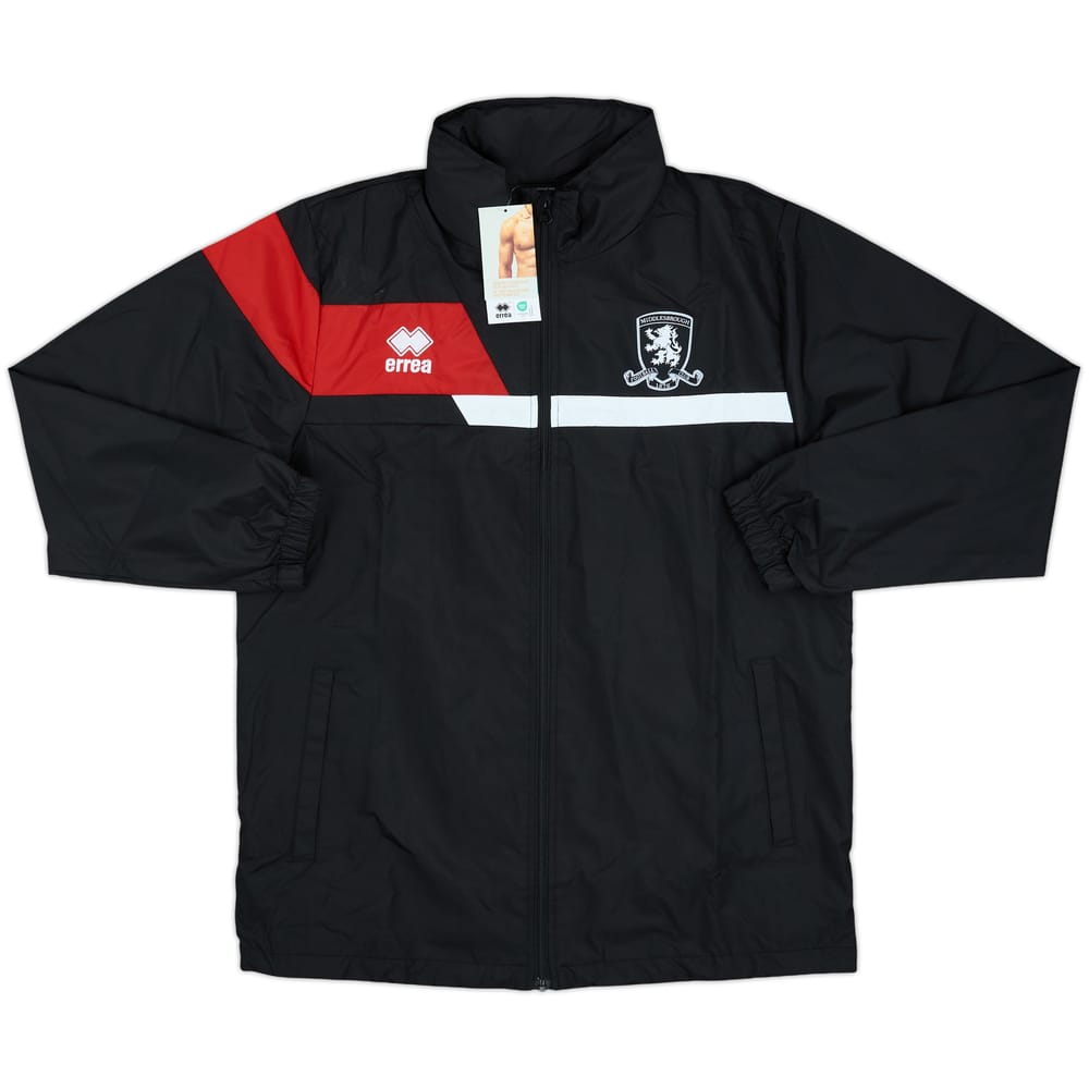 2024-25 Middlesbrough Errea Hooded Rain Jacket (L)
