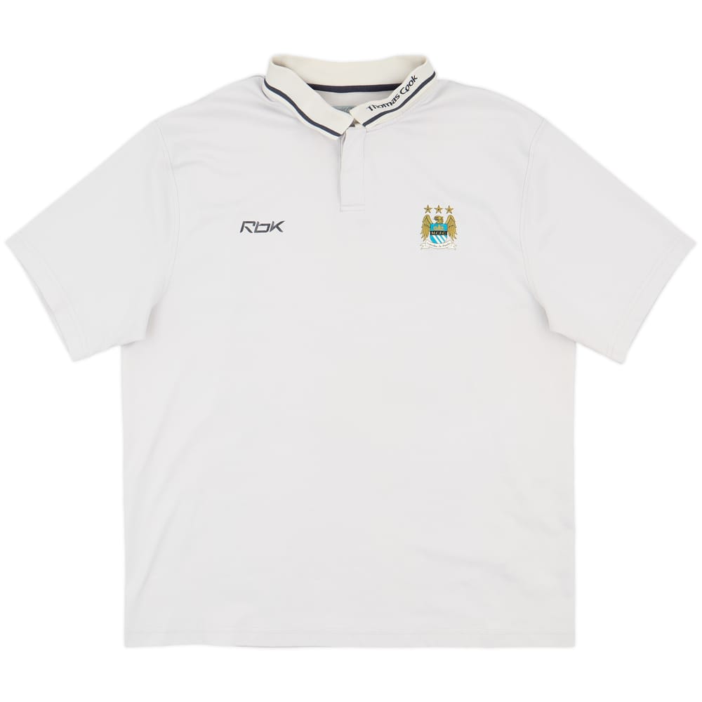 2004-05 Manchester City Reebok Polo Shirt - 8/10 - (XL)