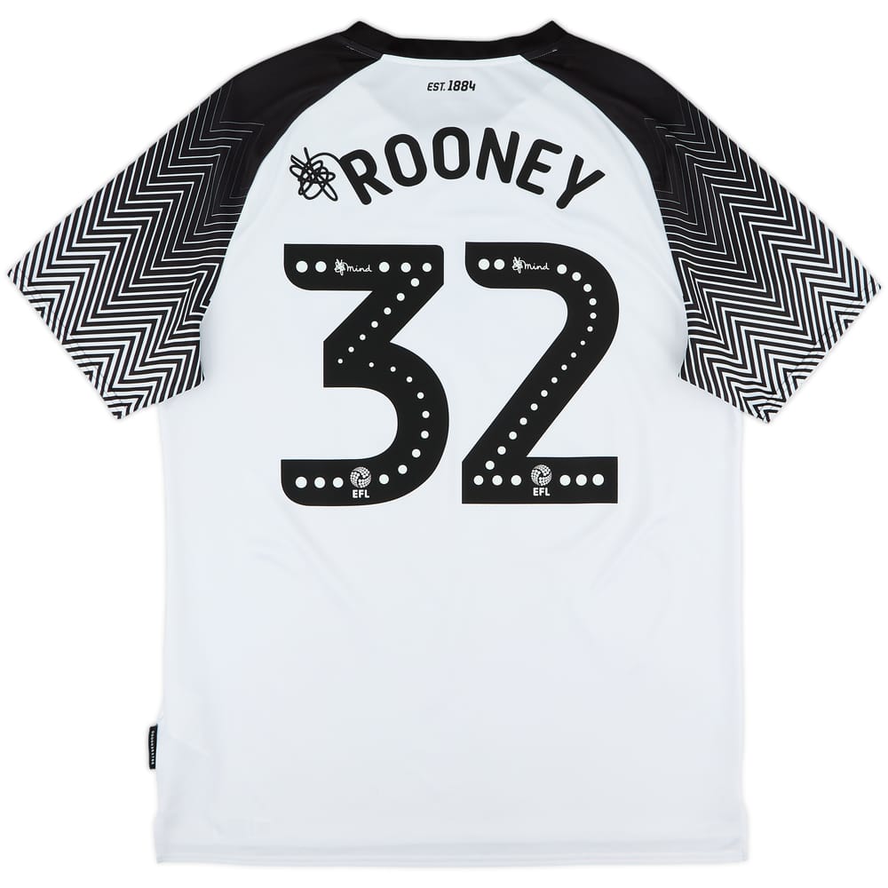 2019-20 Derby County Home Shirt Rooney #32 - 6/10 - (L)