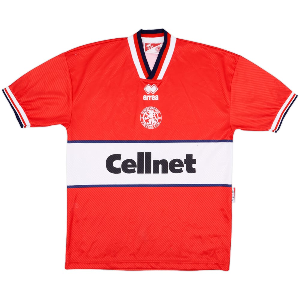 1997-98 Middlesbrough Home Shirt - 8/10 - (L)