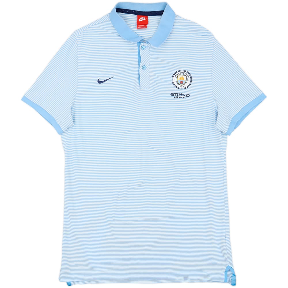 2016-17 Manchester City Nike Polo Shirt - 9/10 - (L)