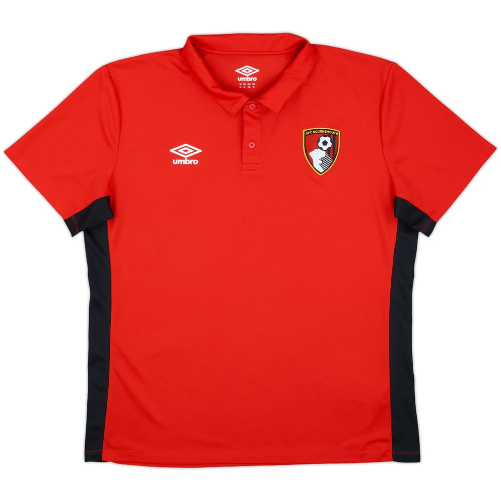 2018-19 Bournemouth Umbro Polo Shirt - 9/10 - (XL)