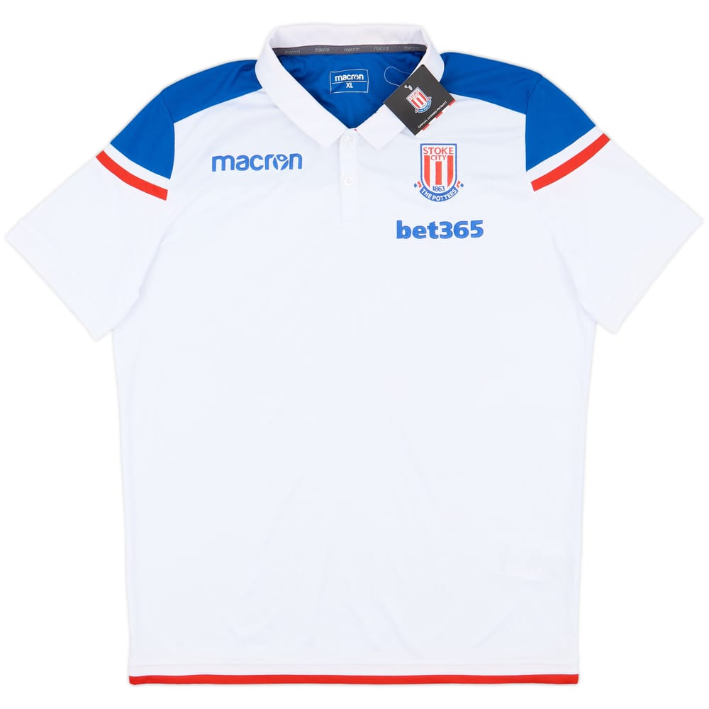 2016-18 Stoke City Macron Polo Shirt (XL)