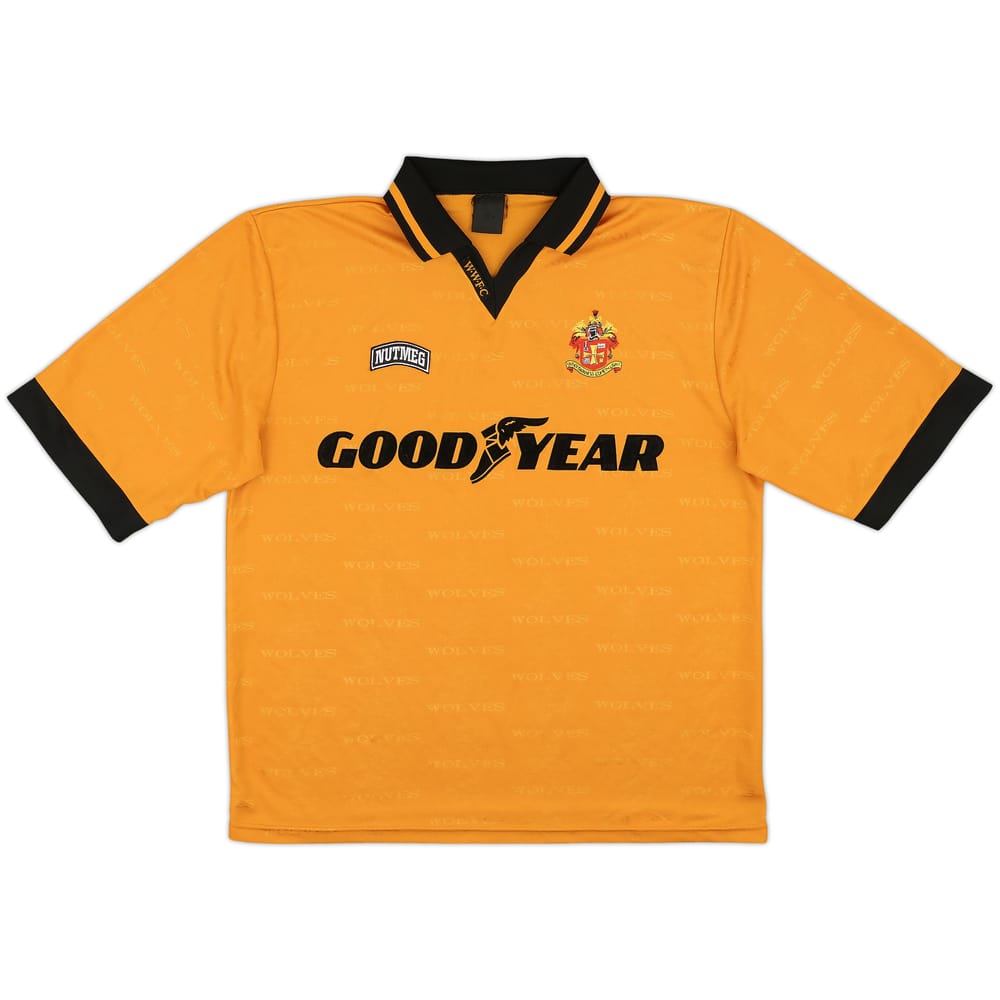 1995-96 Wolves Home Shirt - 10/10 - (XL)