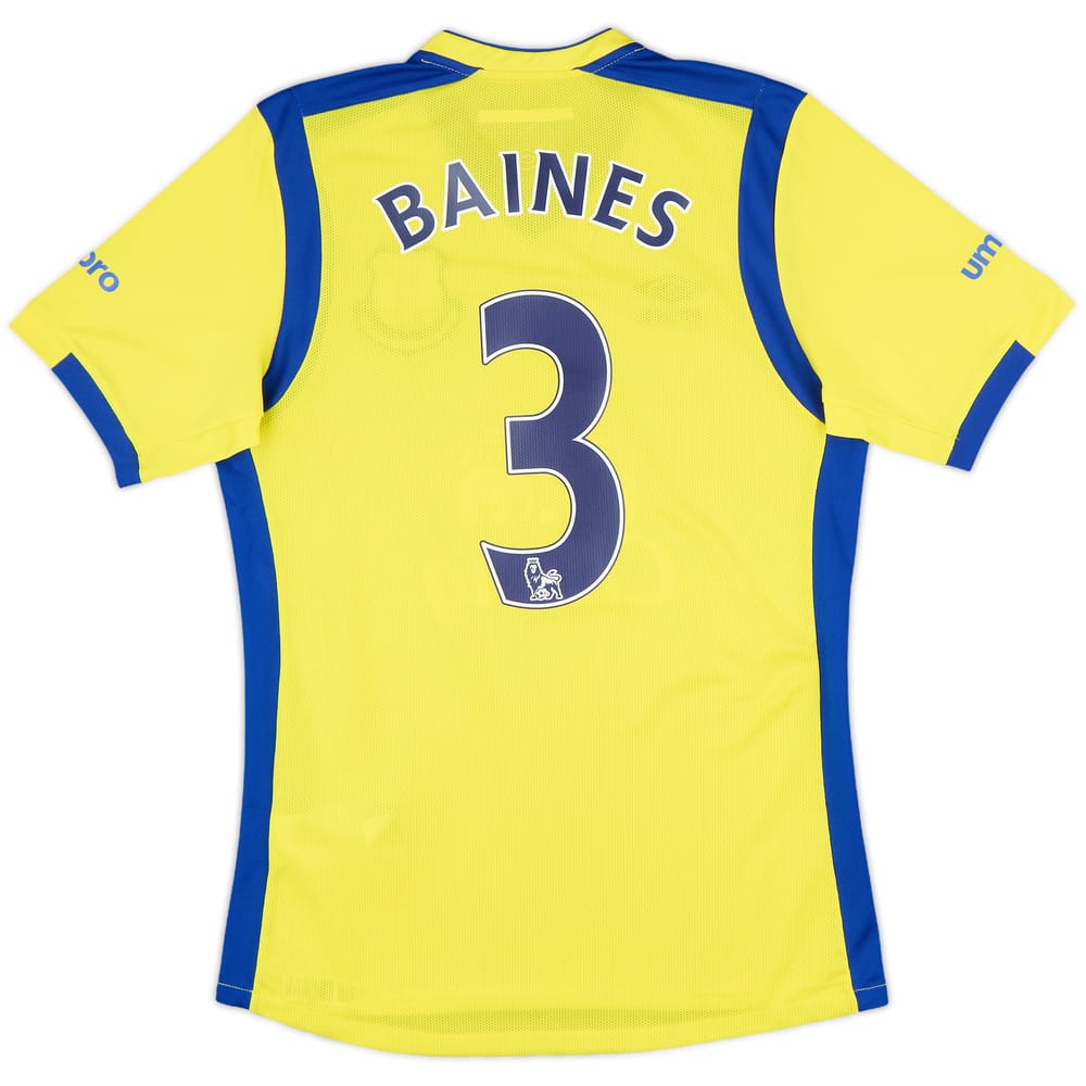 2016-17 Everton Third Shirt Baines #3 - 9/10 - (S)