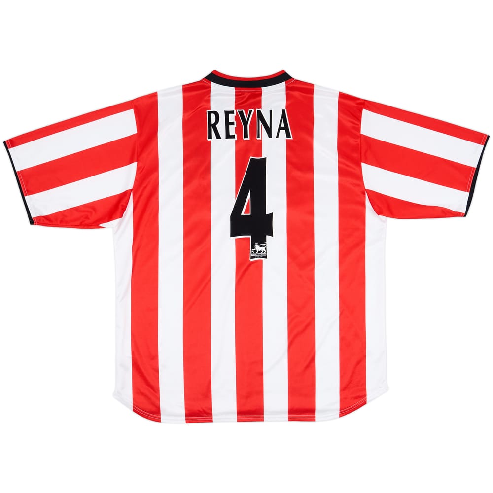 2000-02 Sunderland Home Shirt Reyna #4 - 8/10 - (XXL)