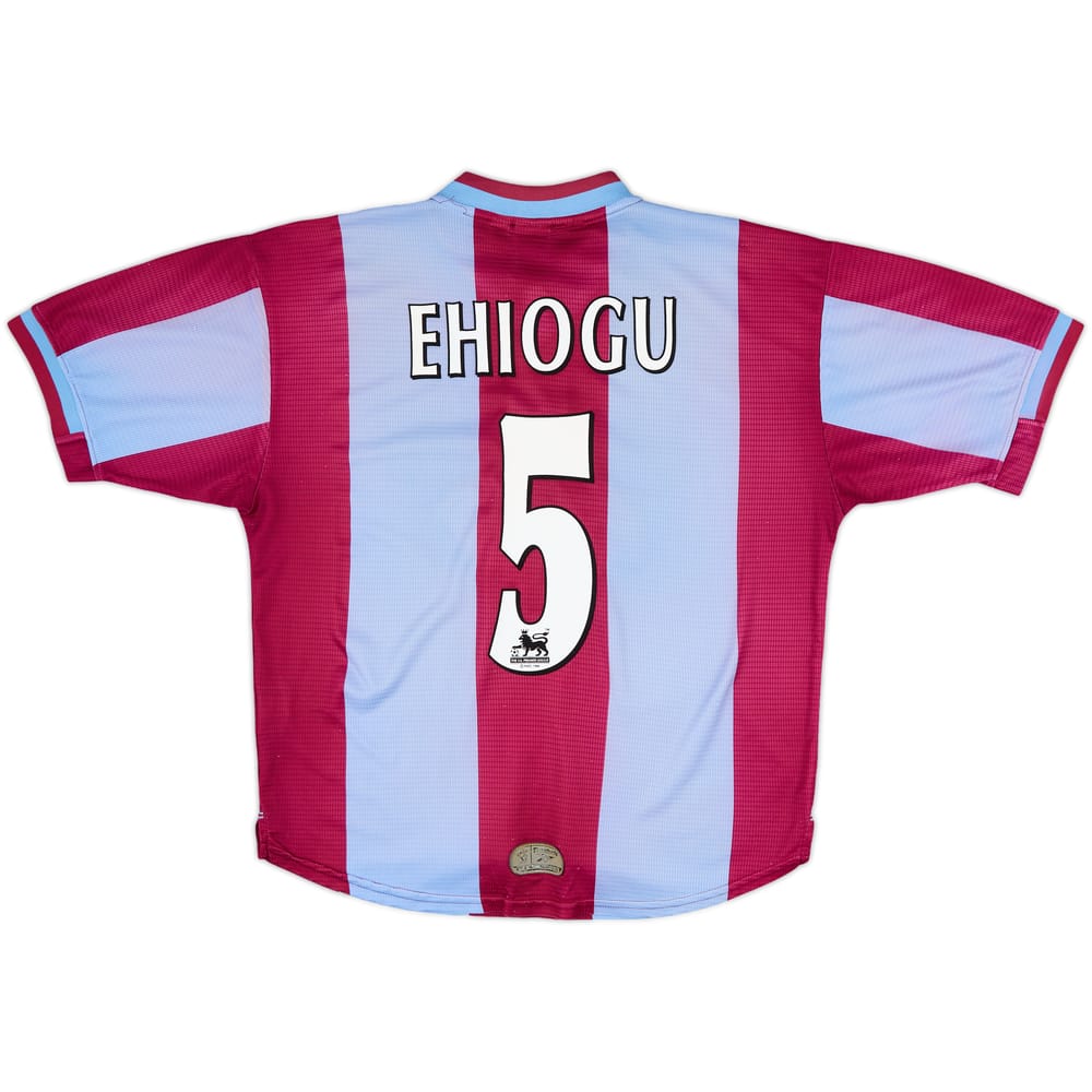 1999-00 Aston Villa Home Shirt Ehiogu #5 - 6/10 - (M)