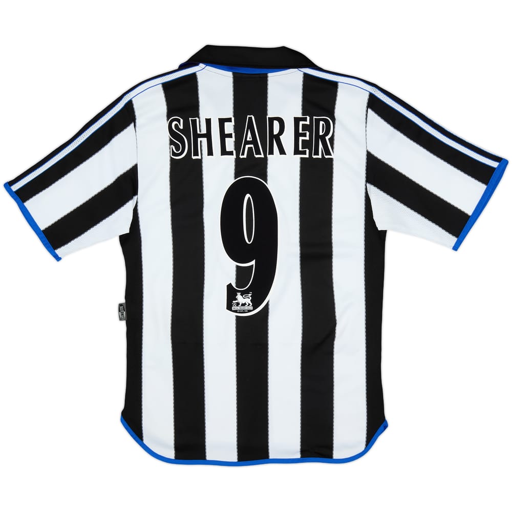 1999-00 Newcastle Home Shirt Shearer #9 - 8/10 - (S)