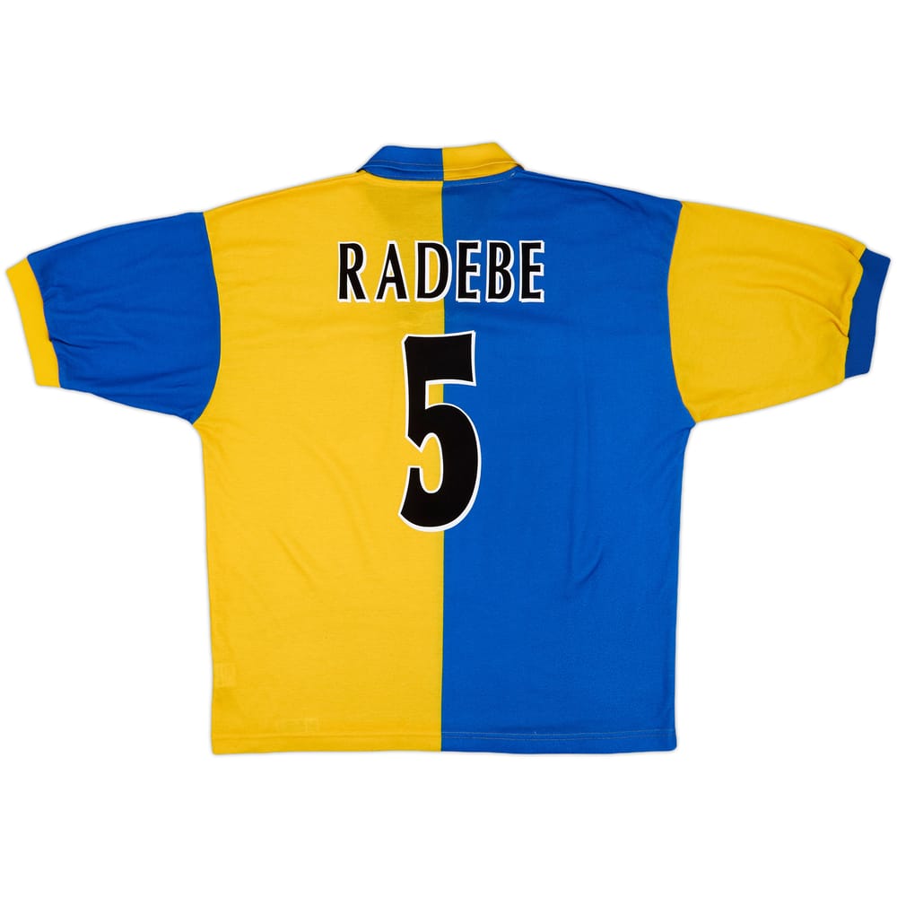 1997-99 Leeds United Away Shirt Radebe #5 - 8/10 - (L)