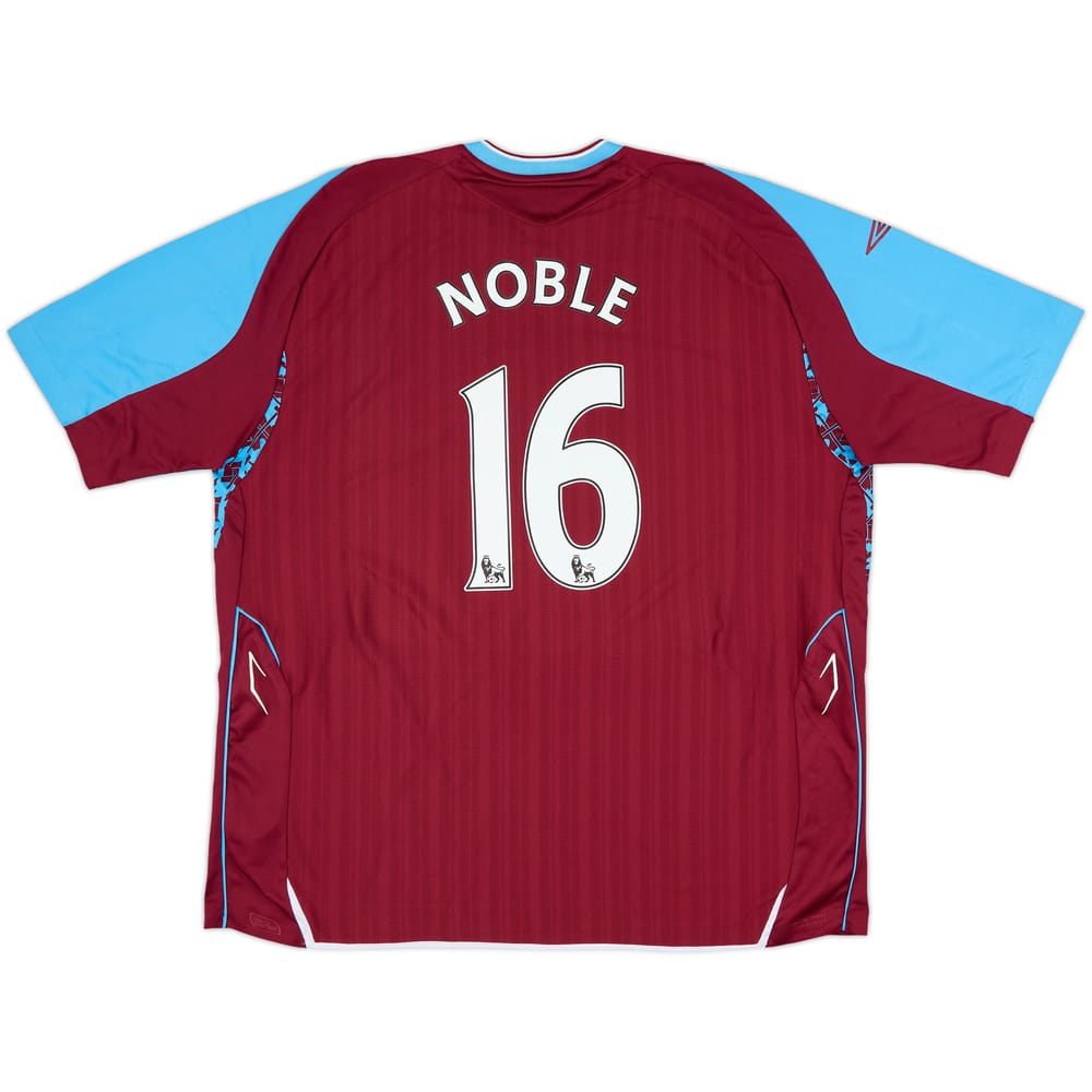 2007-08 West Ham Home Shirt Noble #16 - 8/10 - (3XL)