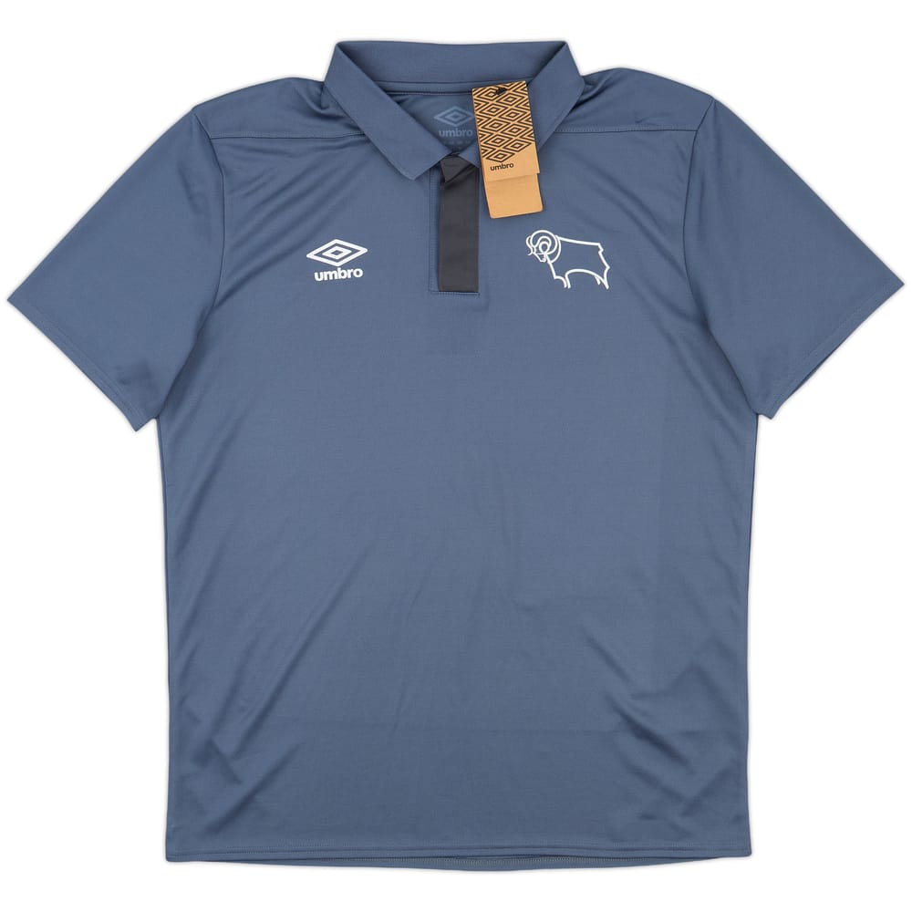 2020-21 Derby County Umbro Polo Shirt (L)