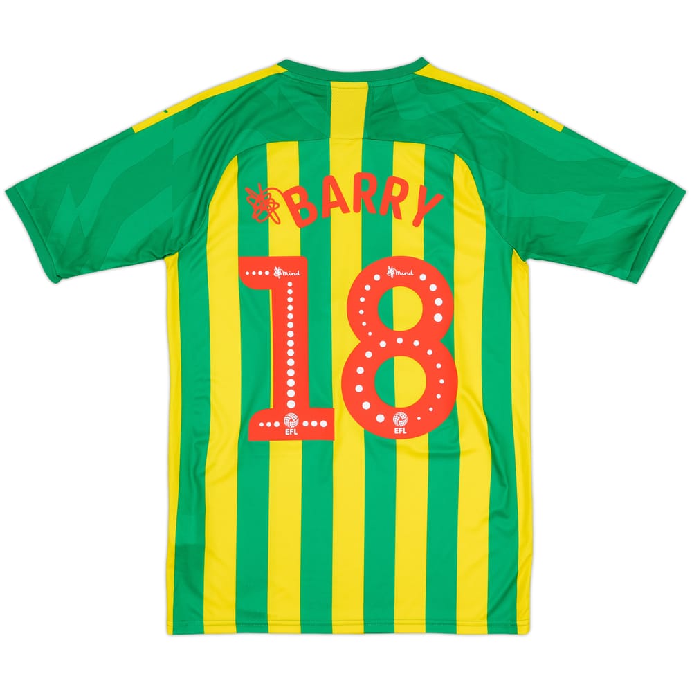 2019-20 West Brom Away Shirt Barry #18 - 10/10 - (S)