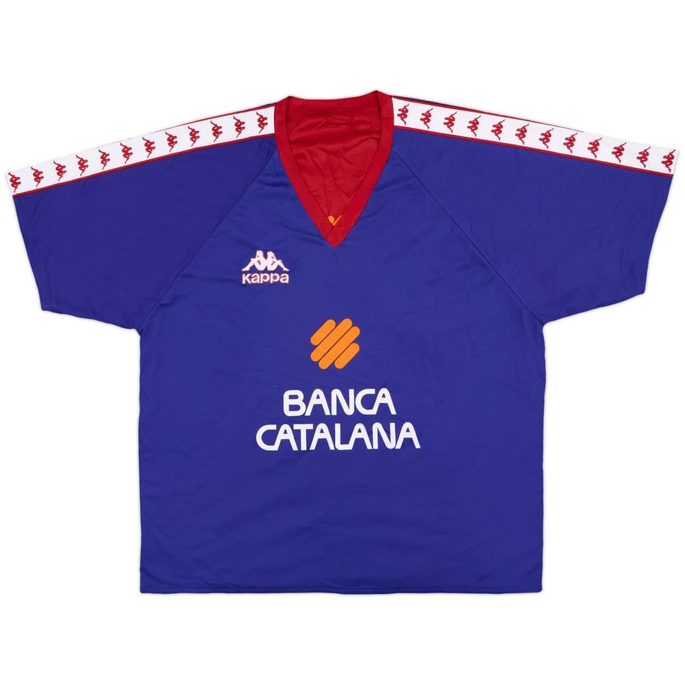 1995-97 Barcelona Basketball Kappa Reversible Training Shirt - 9/10 - (XXL)