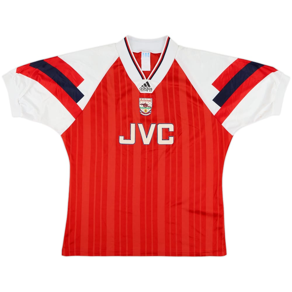 1992-94 Arsenal Home Shirt Wright #8 - 8/10 - (L)