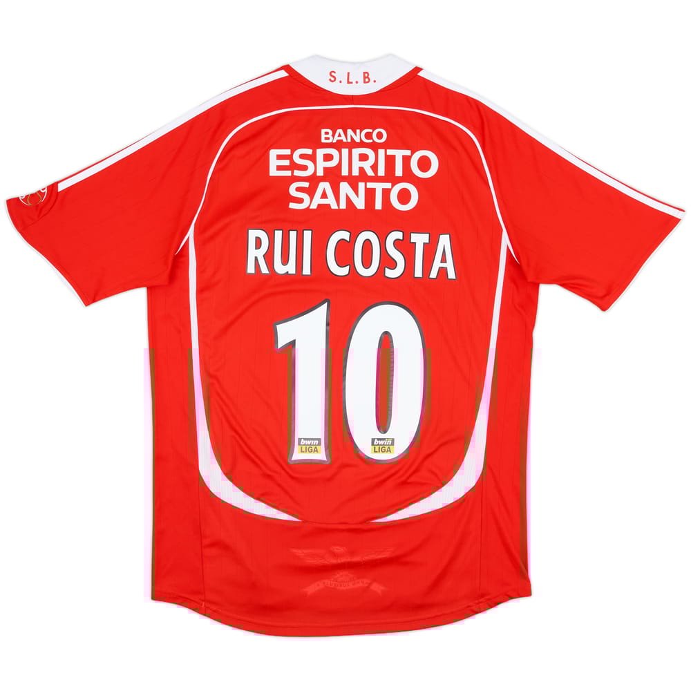2006-07 Benfica Home Shirt Rui Costa #10 - 9/10 - (M)