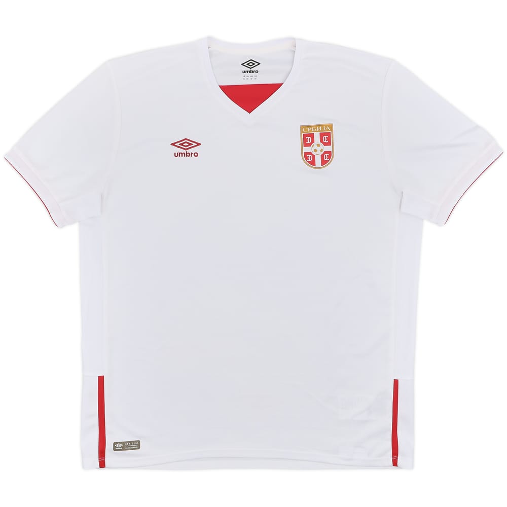 2016-18 Serbia Away Shirt - 9/10 - (XXL)