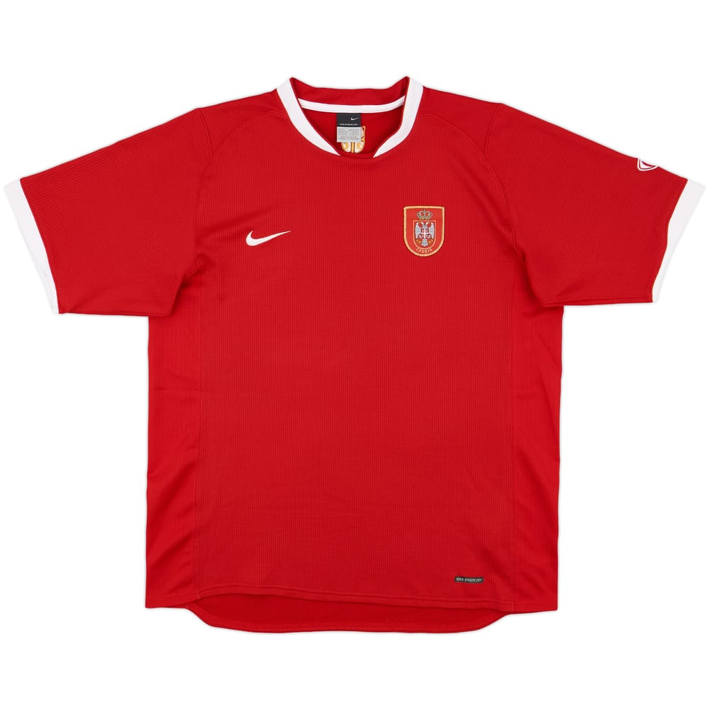 2007-08 Serbia Home Shirt - 9/10 - (L)