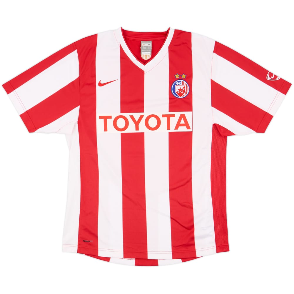 2007-09 Red Star Belgrade Home Shirt - 7/10 - (M)