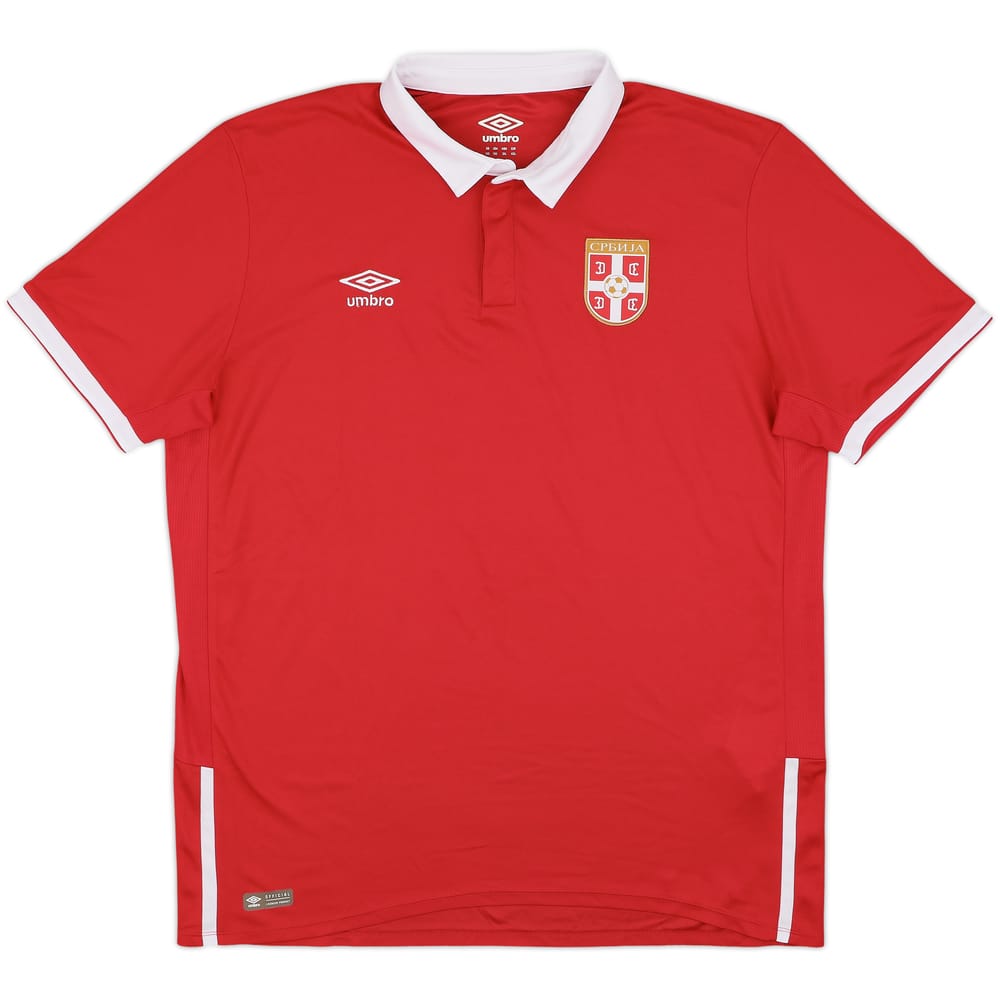 2016-17 Serbia Home Shirt - 8/10 - (XXL)
