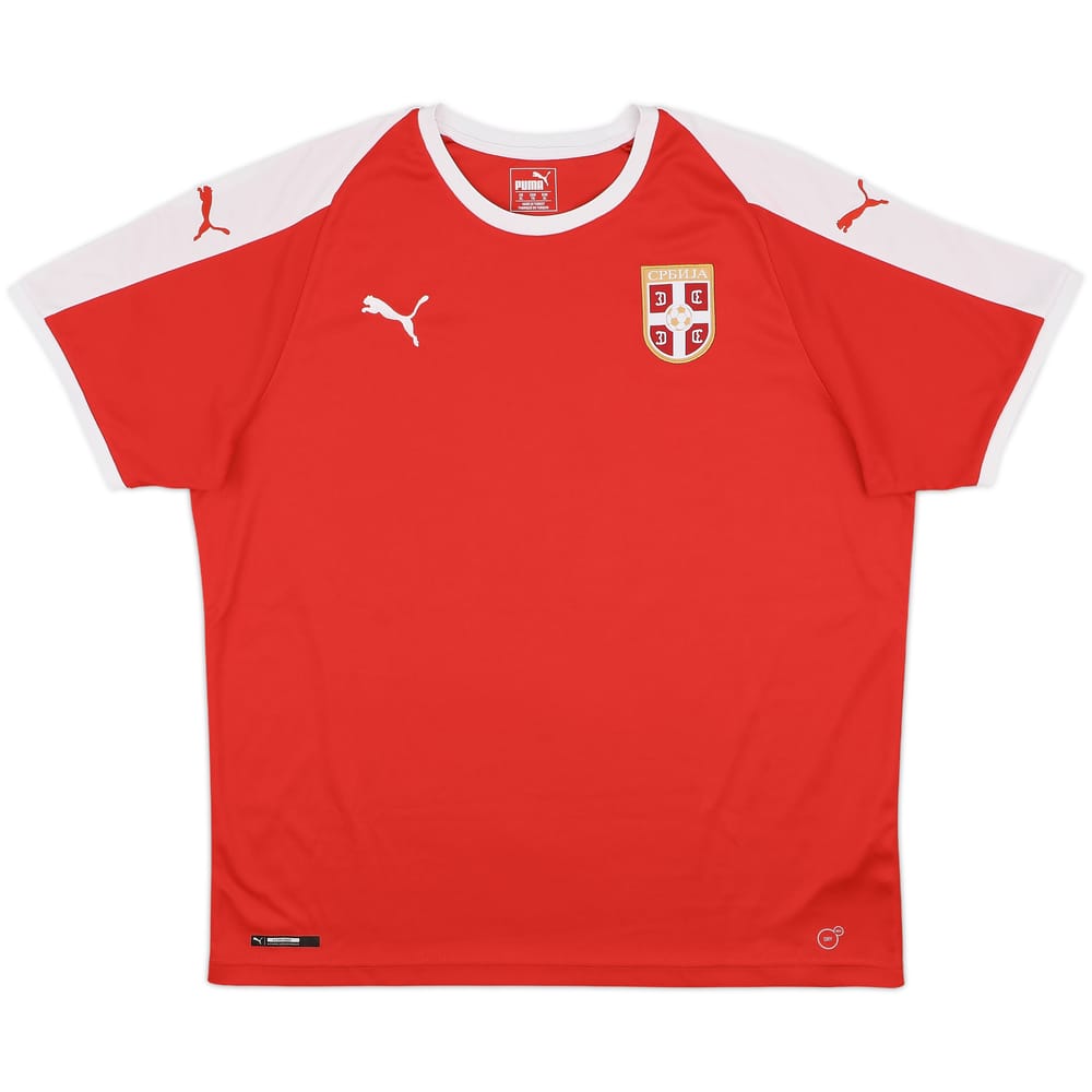 2018-19 Serbia Home Shirt - 8/10 - (XL)