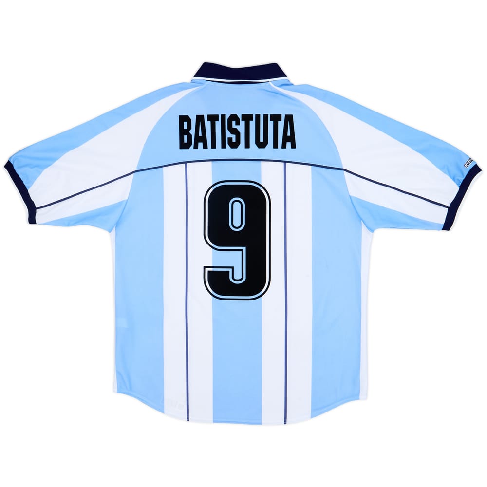 2000-01 Argentina Home Shirt Batistuta #9 - 8/10 - (S)