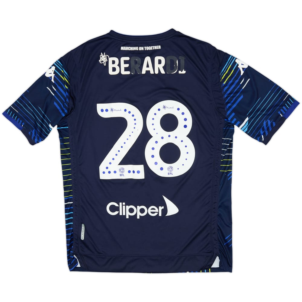 2018-19 Leeds United Away Shirt Berardi #28 - 4/10 - (M)