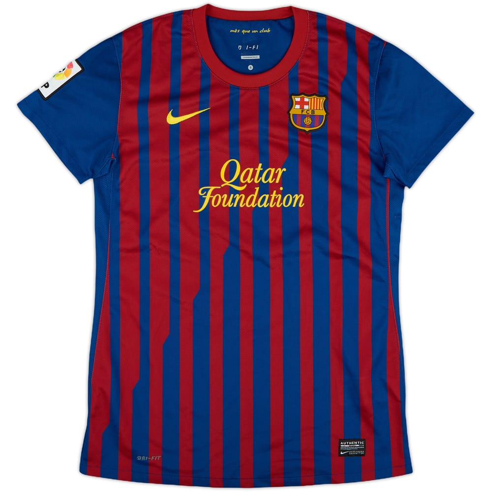 2011-12 Barcelona Home Shirt - 9/10 - (Women's S)