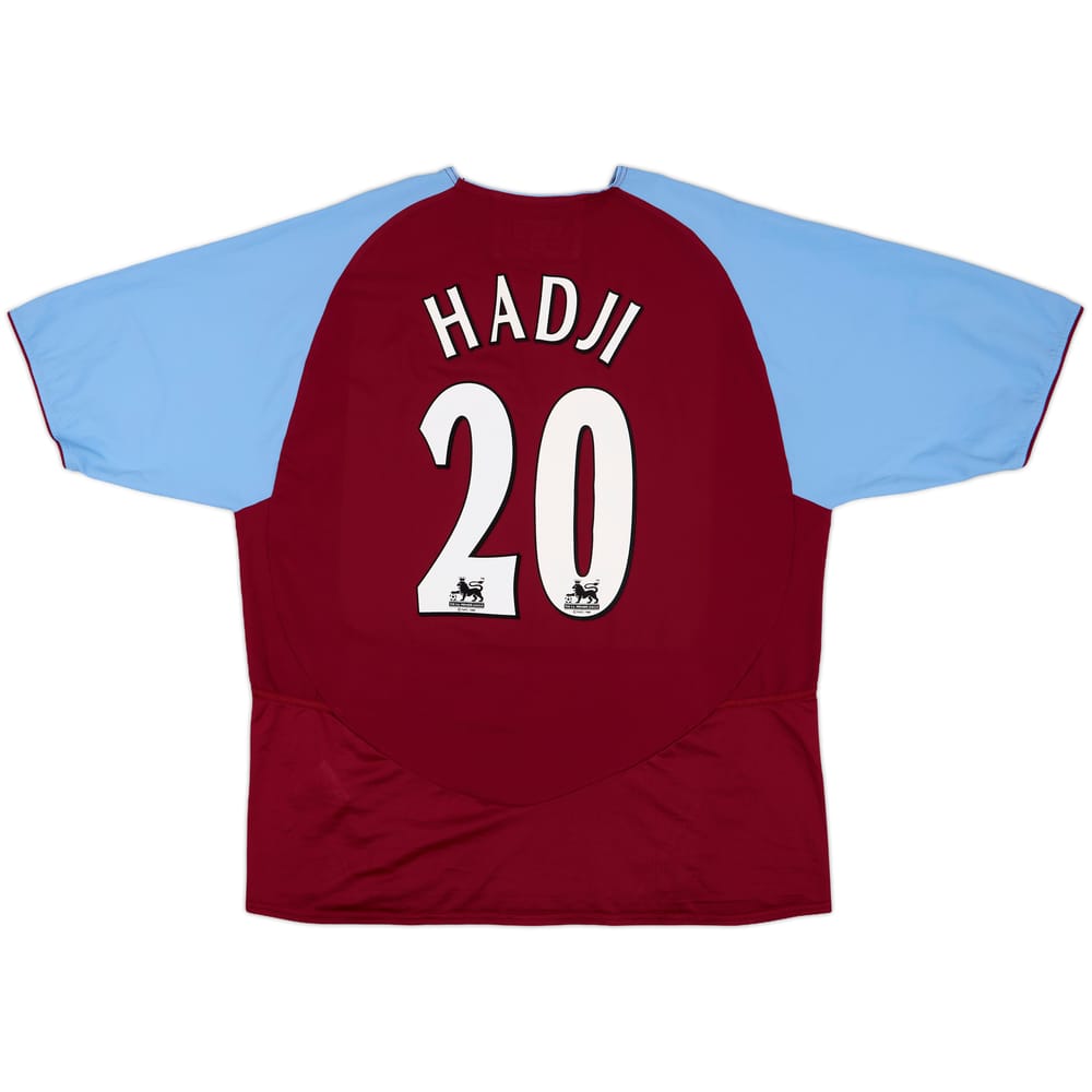 2003-04 Aston Villa Home Shirt Hadji #20 - 8/10 - (XL)