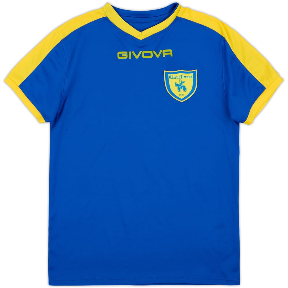 2010s Chievo Verona Givova Training Shirt - 8/10 - (XS)