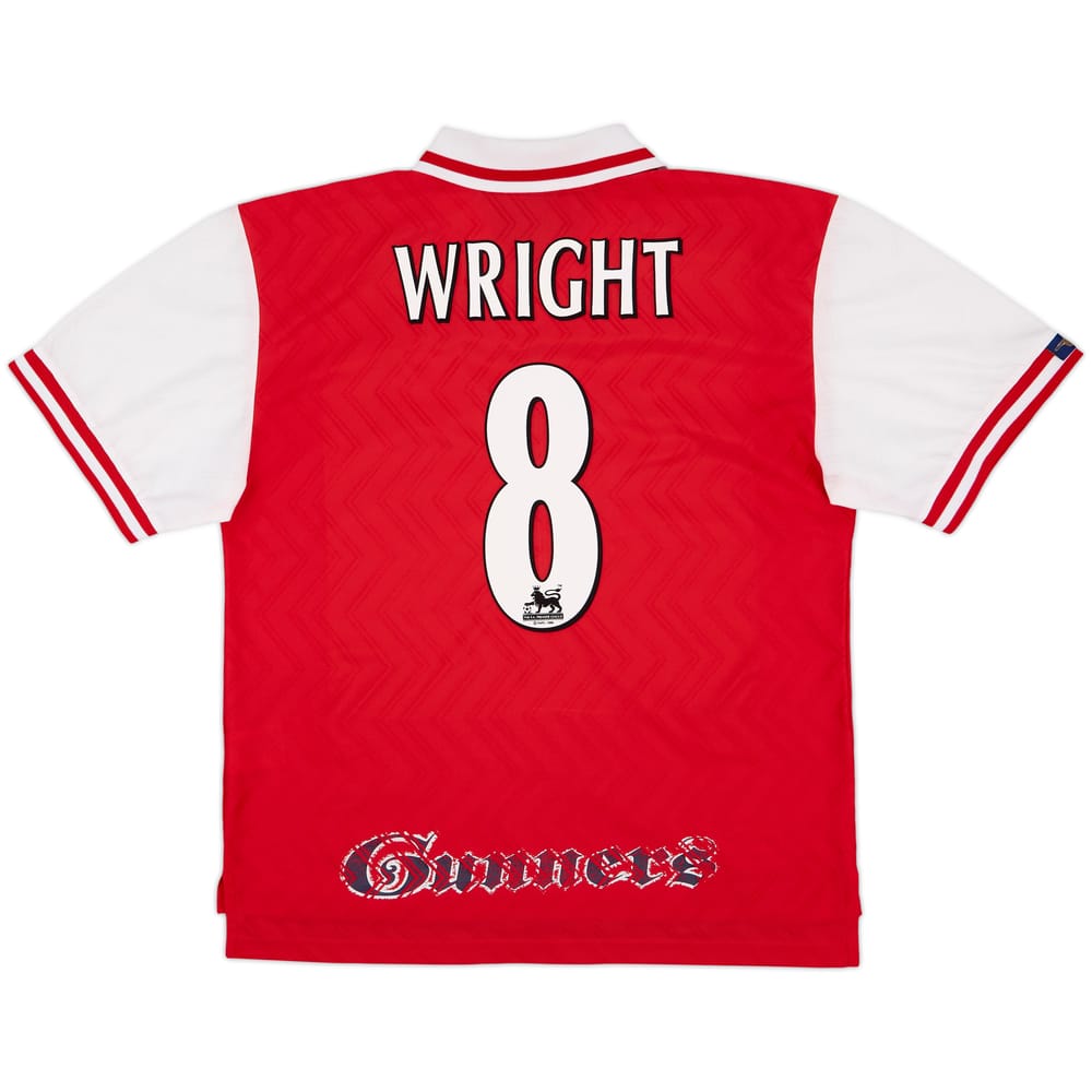 1996-98 Arsenal Home Shirt Wright #8 - 8/10 - (XL)