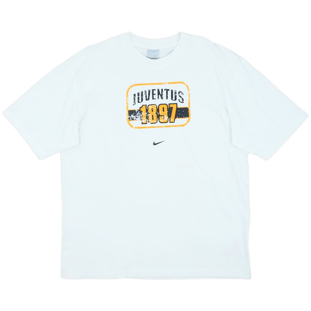 2005-06 Juventus Nike Cotton Shirt - 9/10 - (XL)