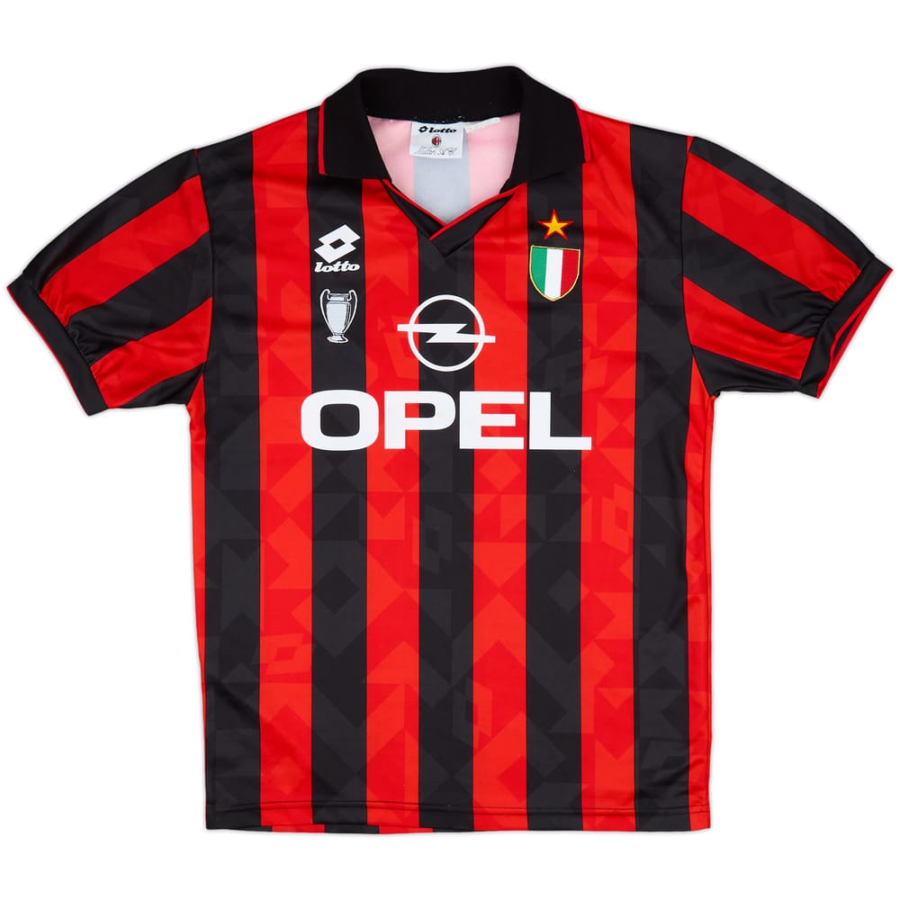 1996-97 AC Milan Home Shirt - 8/10 - (M)