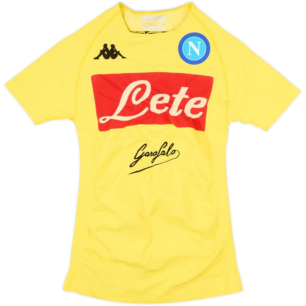 2015-17 Napoli Kappa Player Issue Compression Shirt - 9/10 - (XL/XXL)