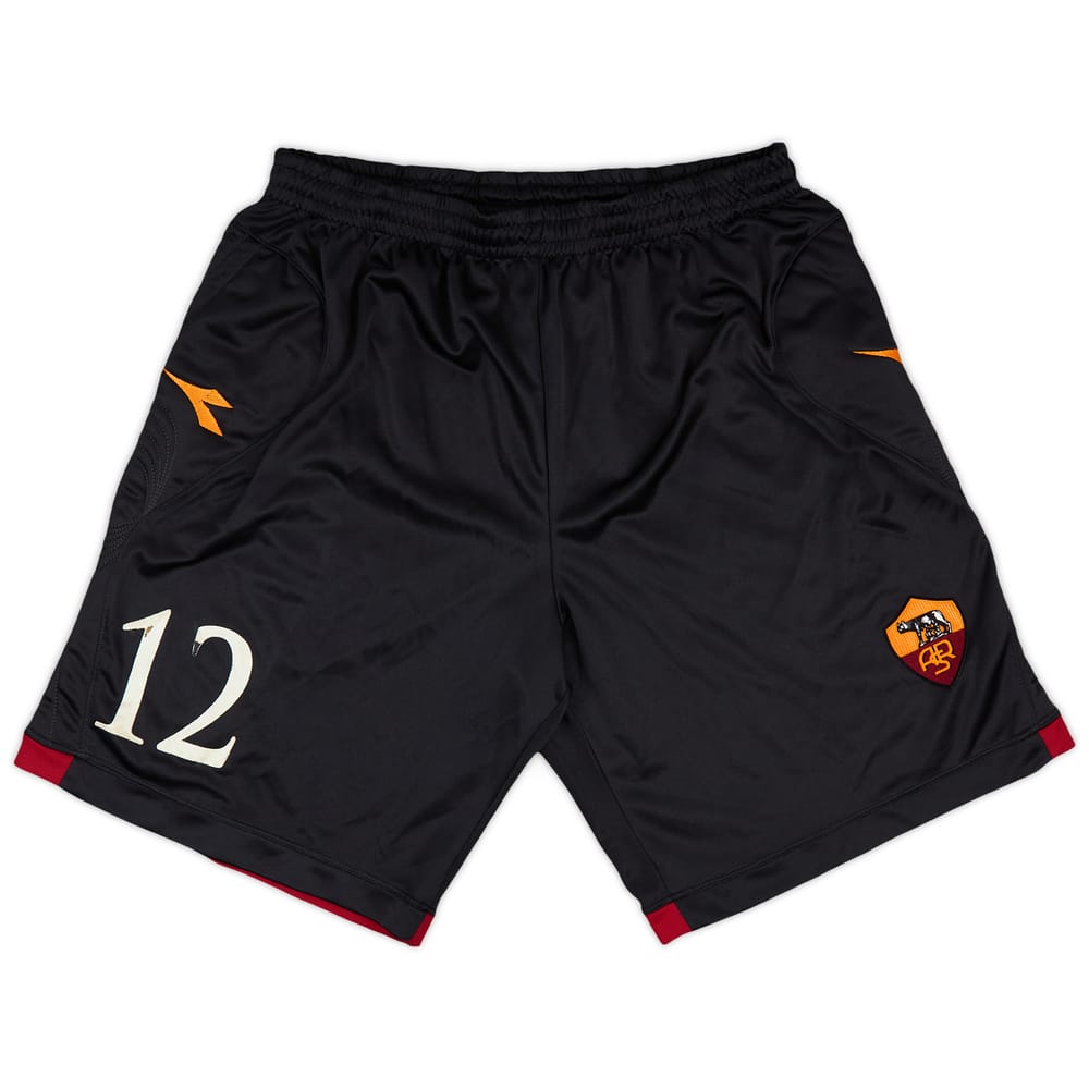 2006-07 Roma Player Issue GK Shorts #12 - 6/10 - (XXL)