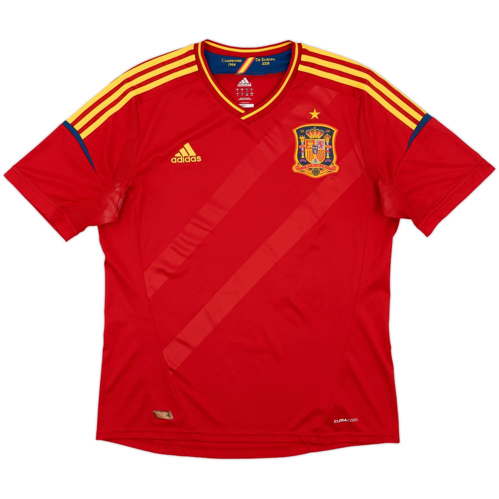 2011-12 Spain Home Shirt - 10/10 - (L)