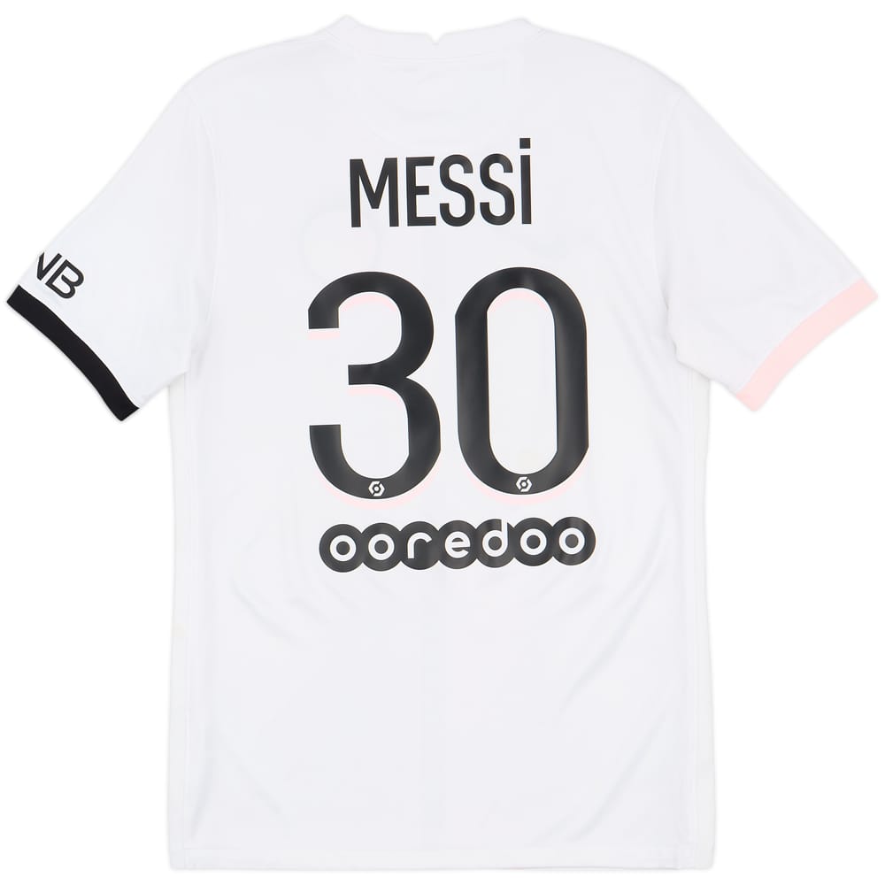 2021-22 Paris Saint-Germain Away Shirt Messi #30 - 6/10 - (S)