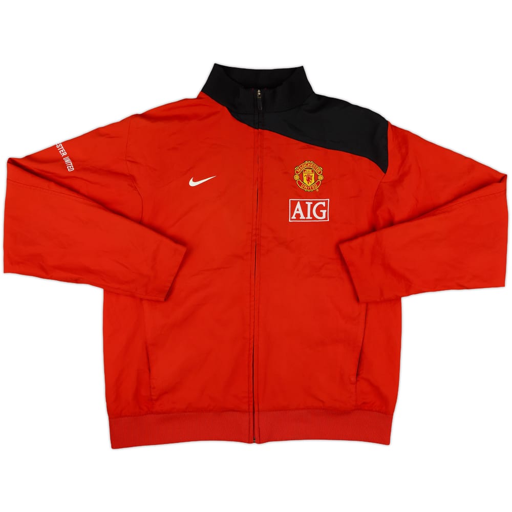 2008-09 Manchester United Nike Track Jacket - 8/10 - (L)