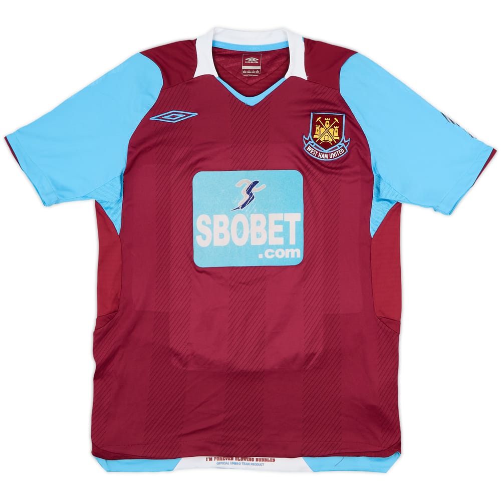 2008-09 West Ham Home Shirt - 6/10 - (S)