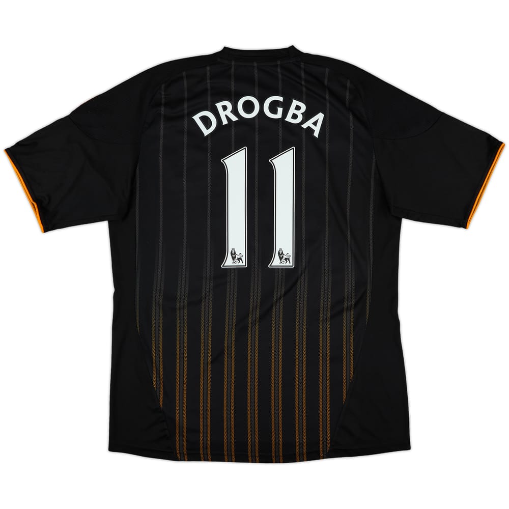 2010-11 Chelsea Away Shirt Drogba #11 - 8/10 - (L)