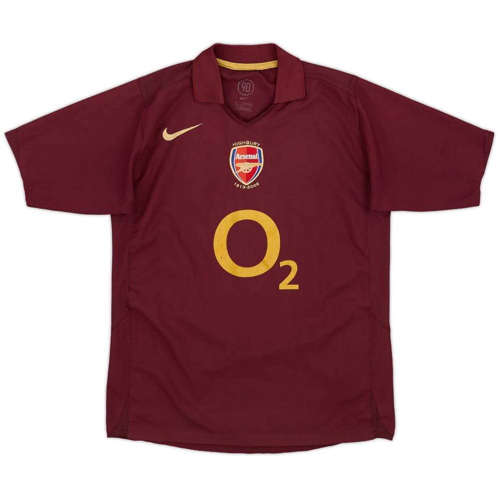 2005-06 Arsenal Home Shirt - 8/10 - (L.Boys)