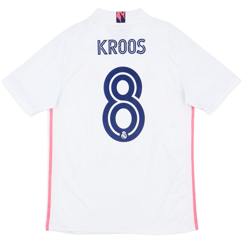 2020-21 Real Madrid Home Shirt Kroos #8 - 7/10 - (M)