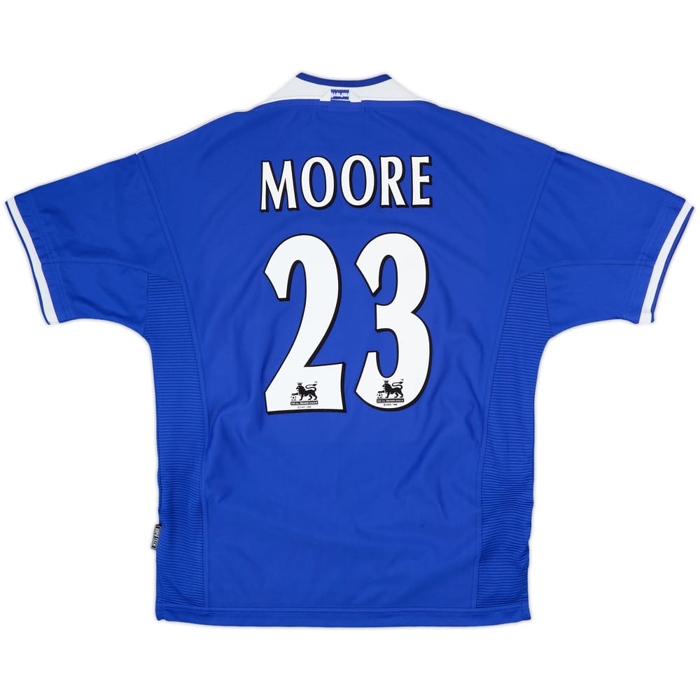 1999-00 Everton Home Shirt Moore #23 - 8/10 - (L)