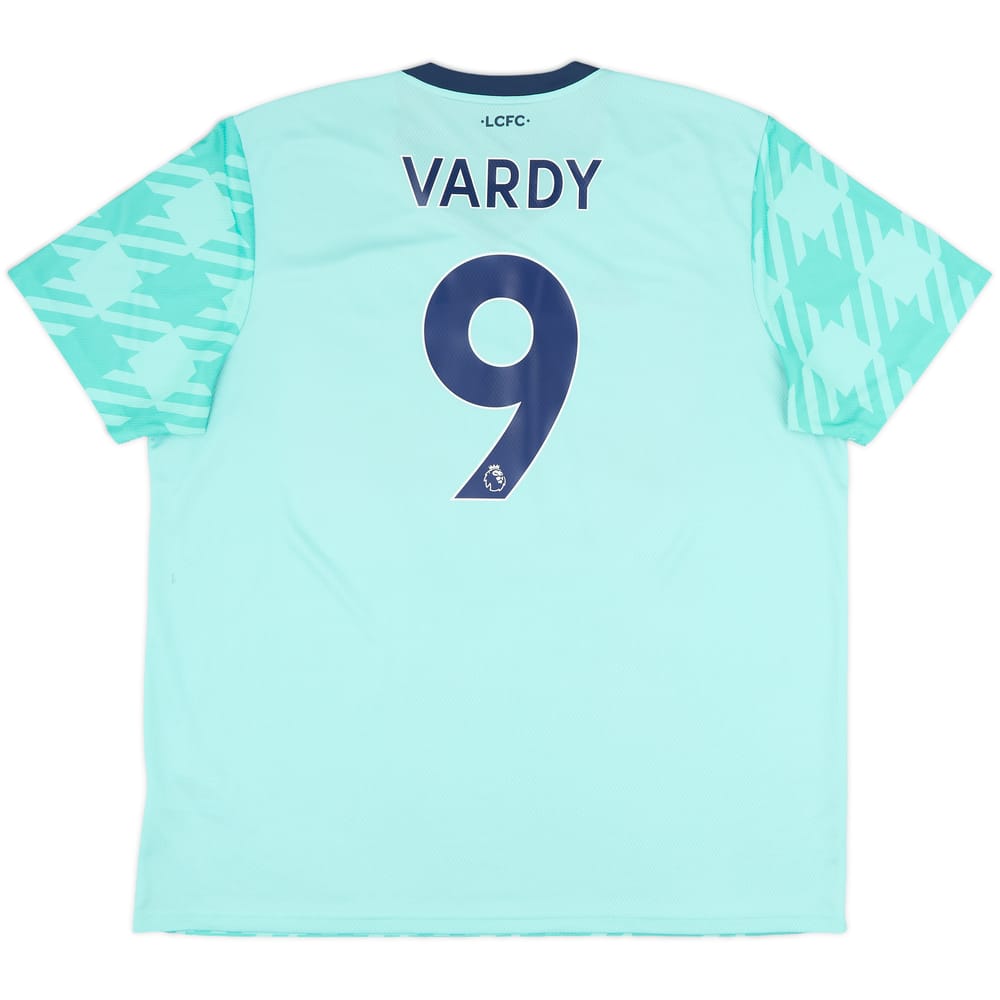 2021-22 Leicester Away Shirt Vardy #9 - 9/10 - (XXL)