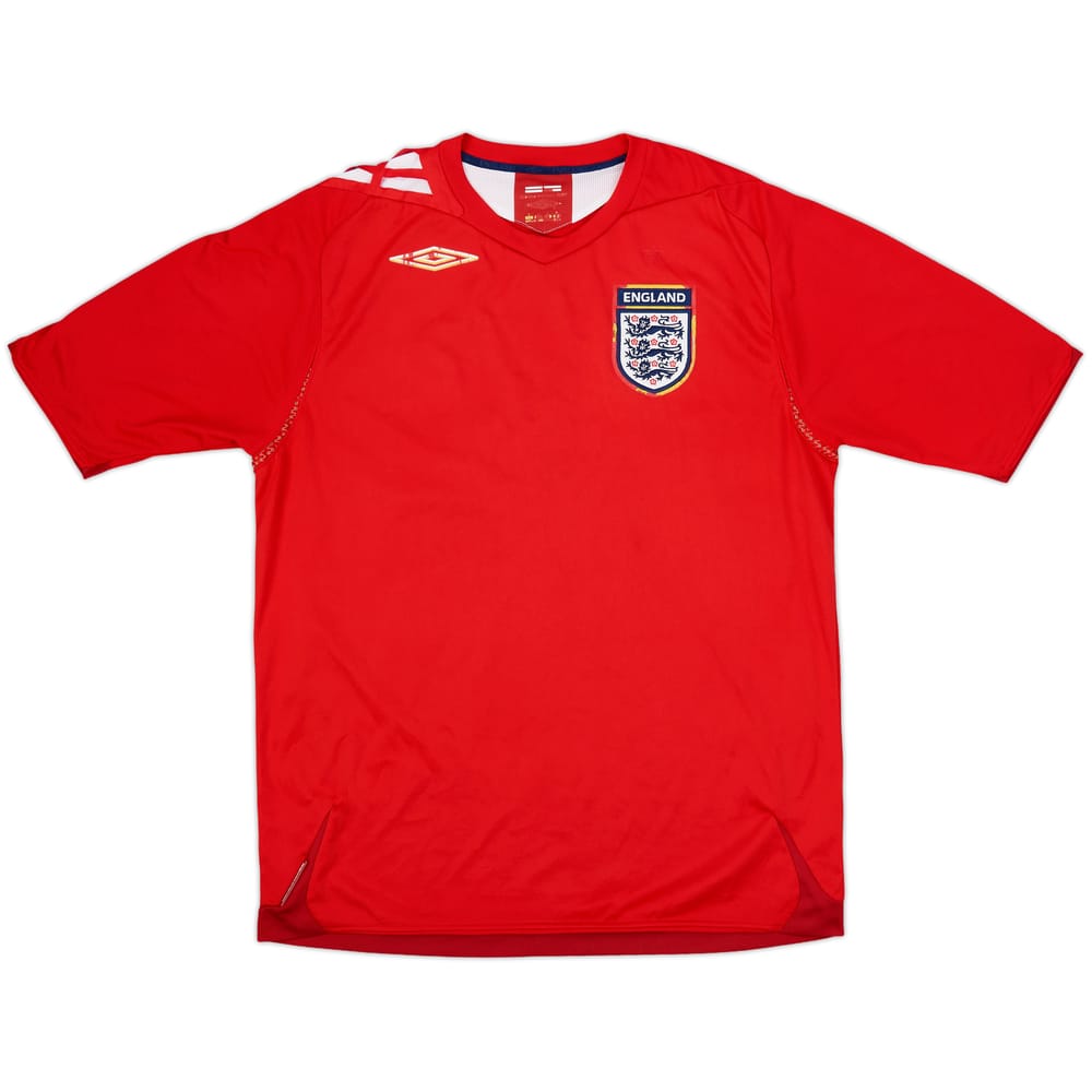 2006-08 England Away Shirt - 4/10 - (L)