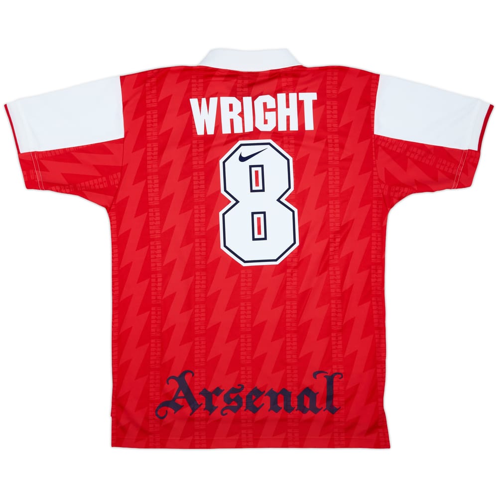 1994-96 Arsenal Home Shirt Wright #8 - 9/10 - (L)