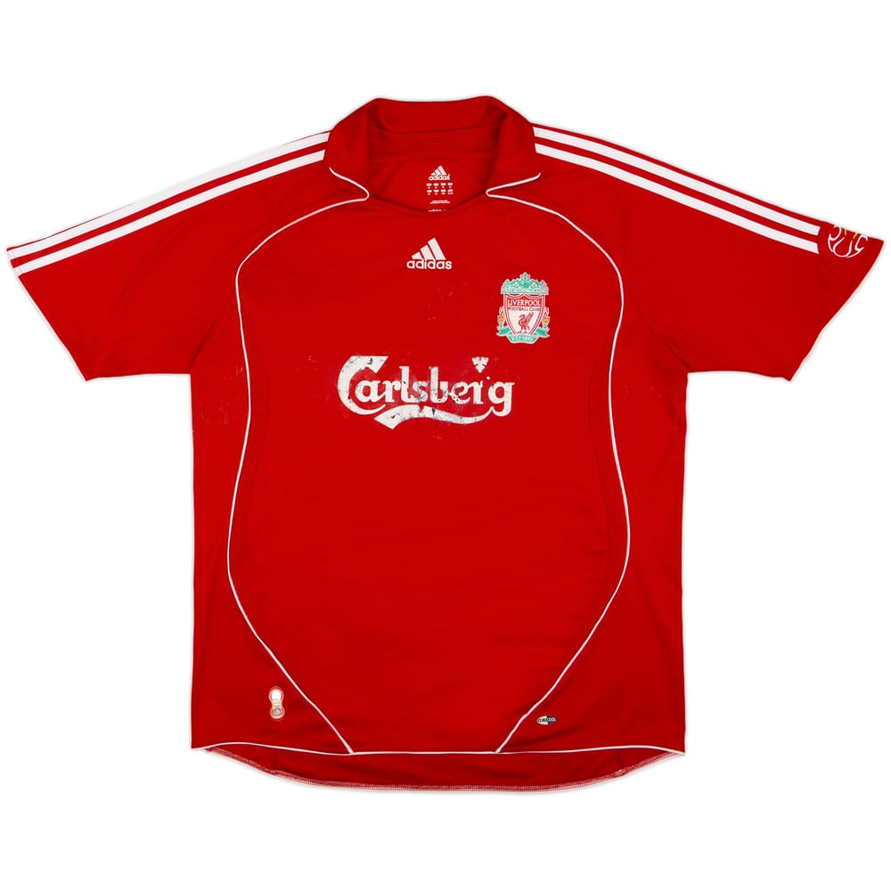 2006-08 Liverpool Home Shirt - 4/10 - (XL)