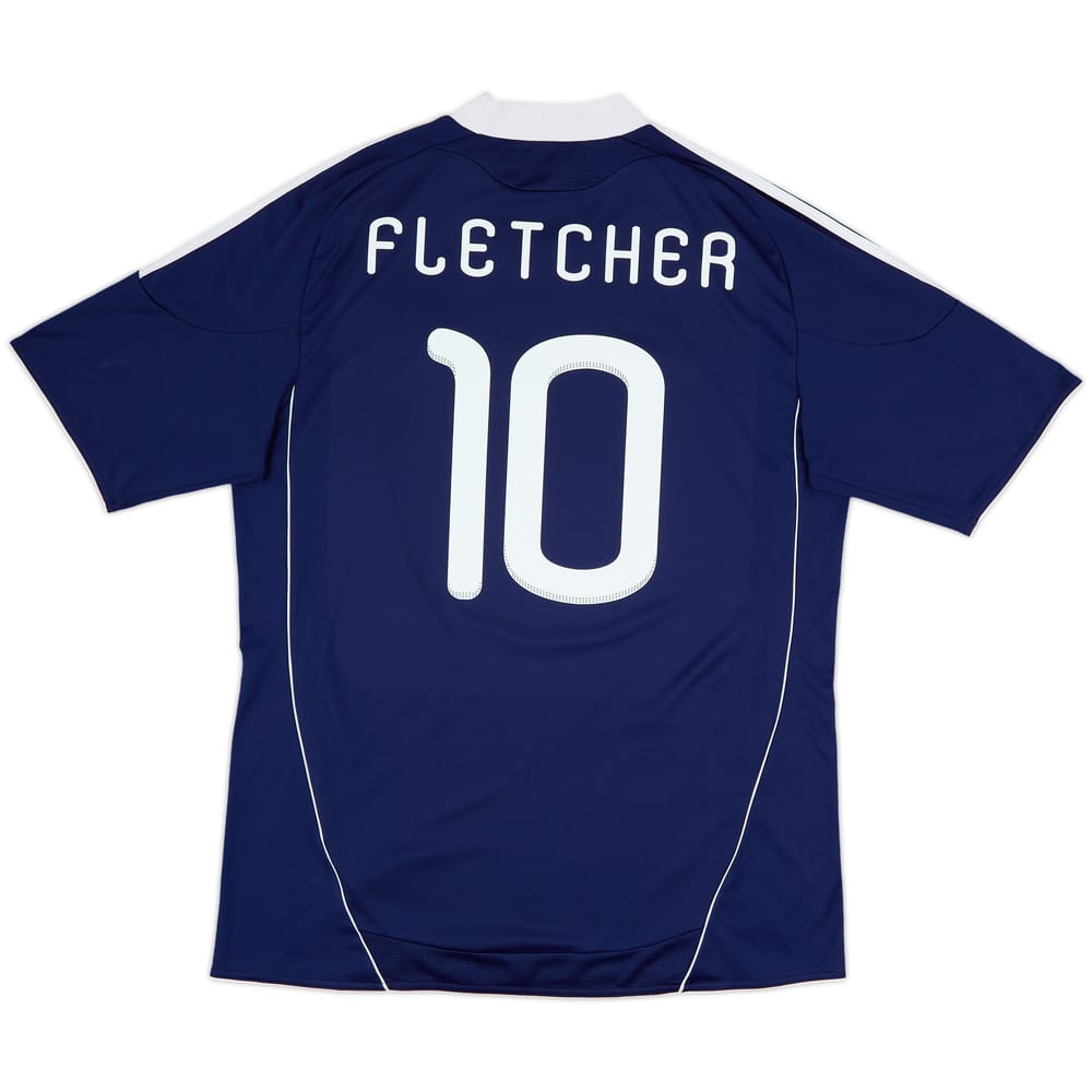 2010-11 Scotland Home Shirt Fletcher #10 - 10/10 - (XL)