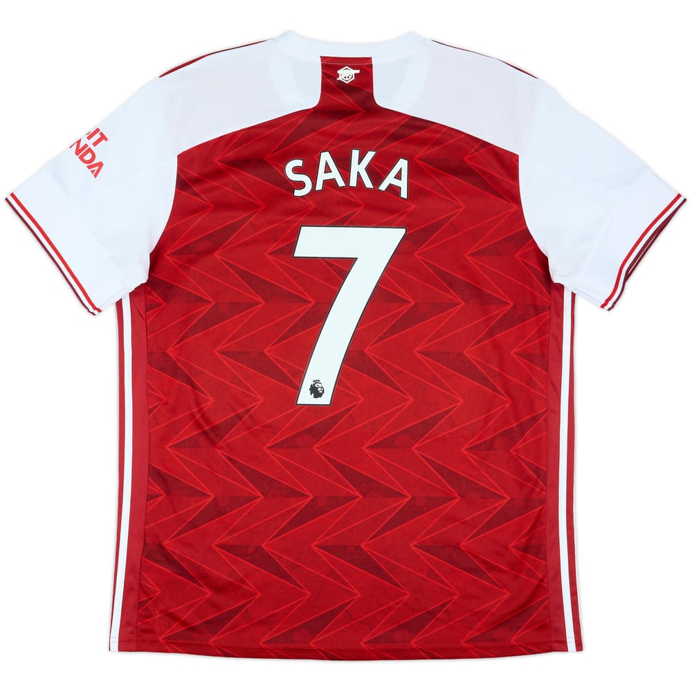 2020-21 Arsenal Home Shirt Saka #7