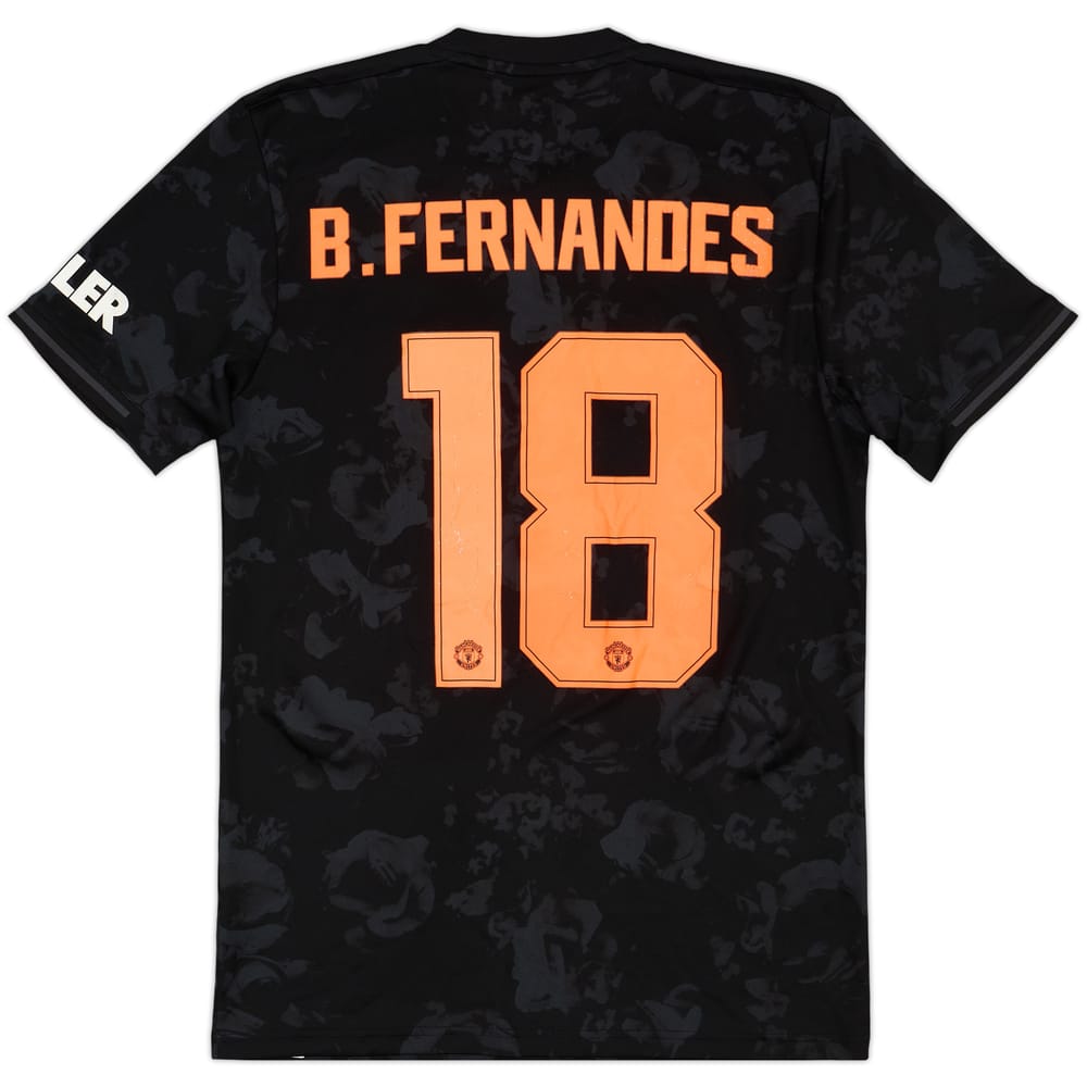 2019-20 Manchester United Third Shirt B.Fernandes #18 - 6/10 - (S)